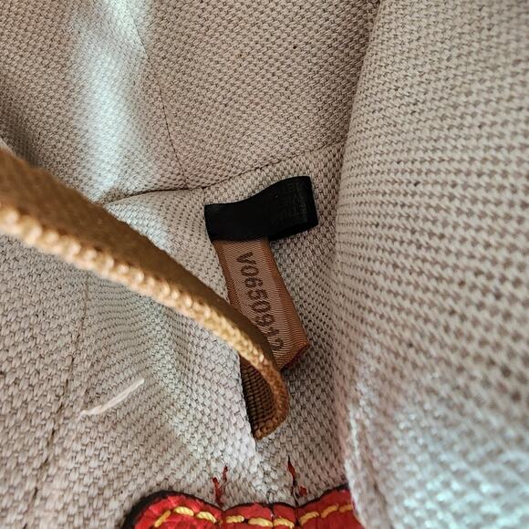 Dooney & Bourke Red Pebbled Leather Mini Crossbody Bag - Picture 11 of 16